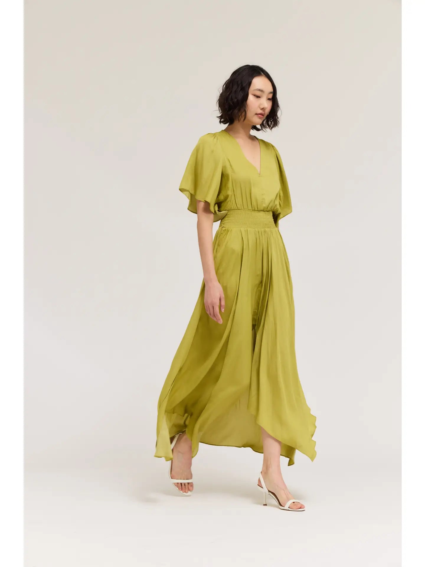 Green Moss Maxi Dress