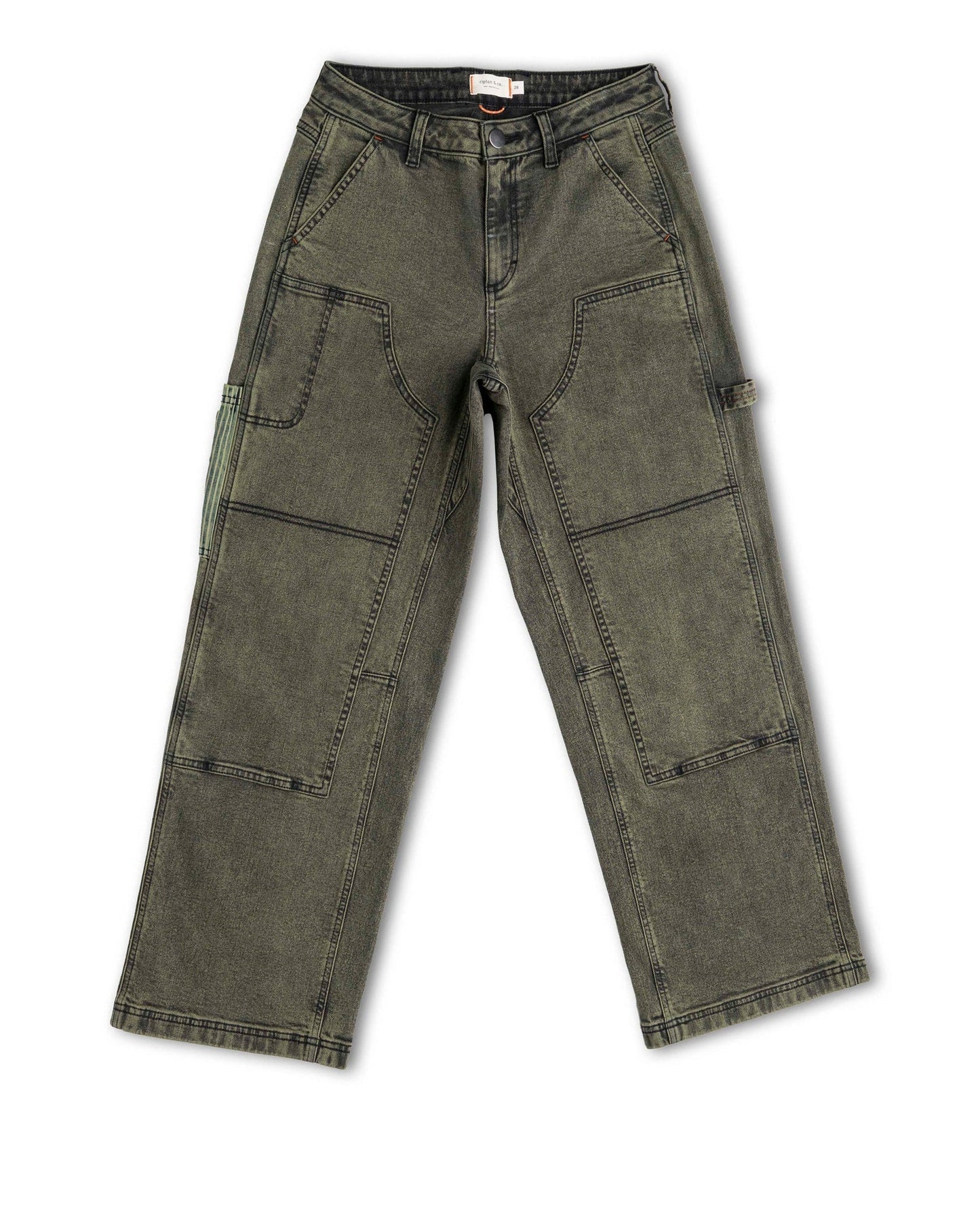 Green Wash Leroy Jeans by Ripton