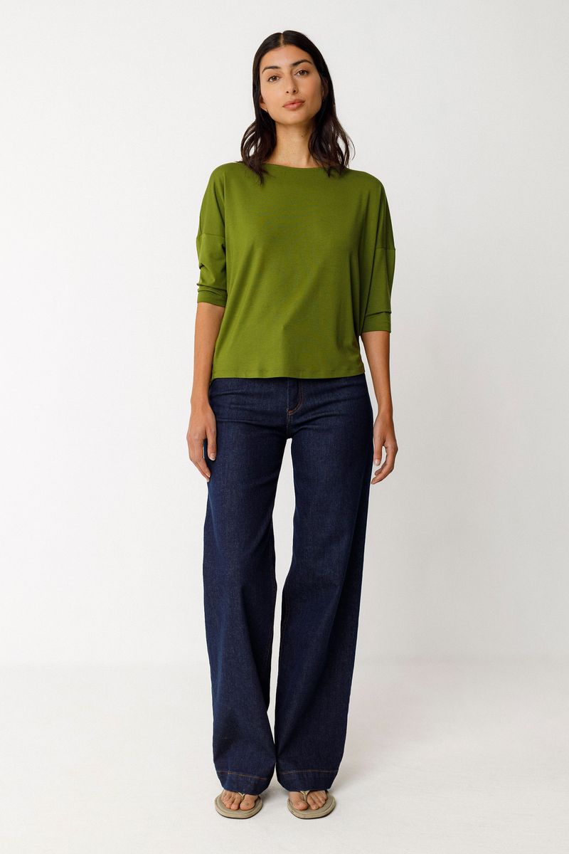 Green Zur Shirt by SKFK