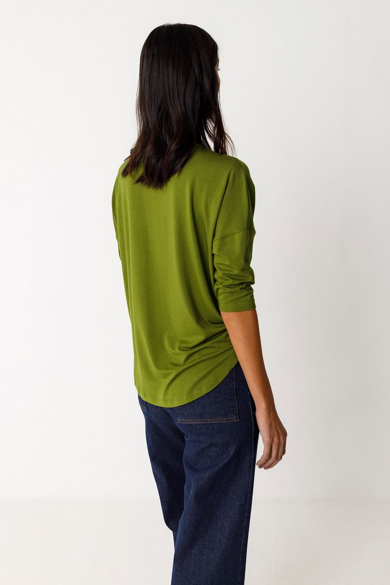 Green Zur Shirt by SKFK