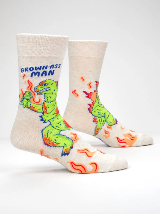 Grown-Ass Man M-Crew Socks