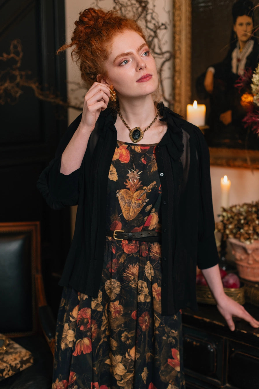 Heart of Gold Bohéme  Maxi Slip Dress