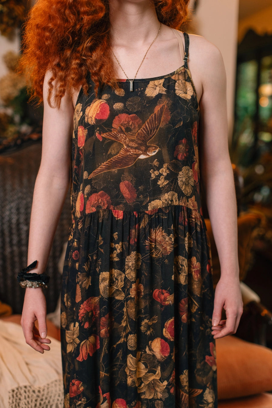Heart of Gold Bohéme  Maxi Slip Dress