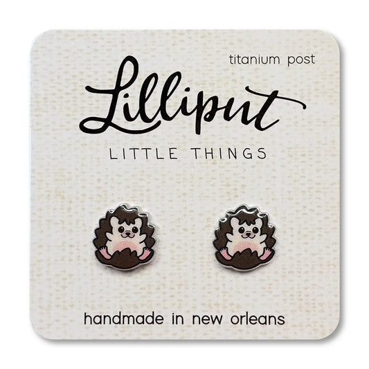Hedgehog Earrings