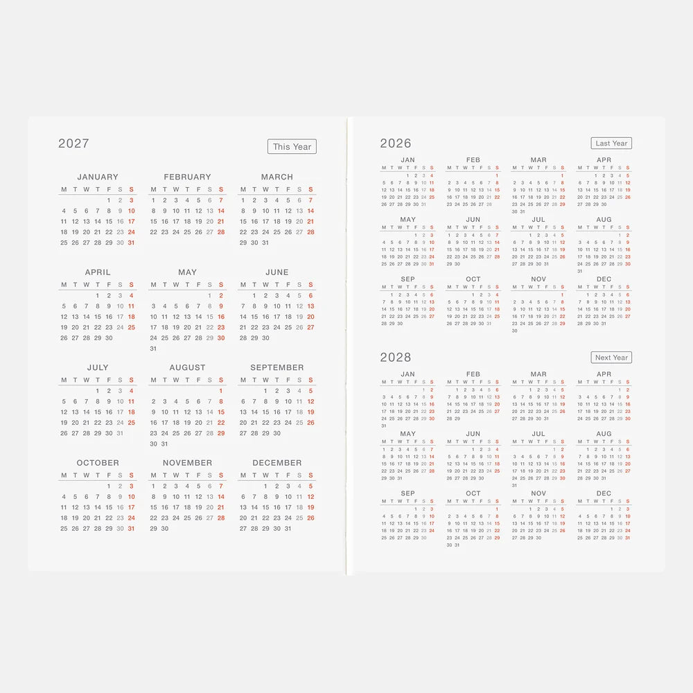 Hobonichi 2027 Planner / Hon A5 Hiroko Kubota
