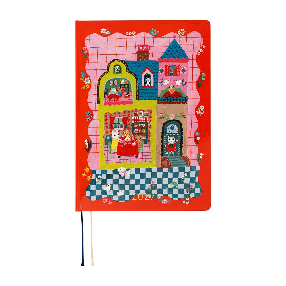 Hobonichi 2027 Planner / Hon A5 Yumi Kitagishi