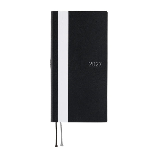 Hobonichi 2027 Planner / Weeks Black White Line
