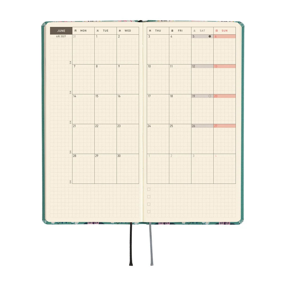 Hobonichi 2027 Planner / Weeks Yumi Kitagishi