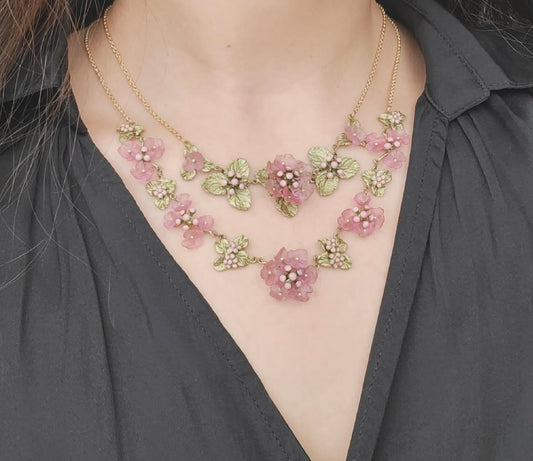 Lantana Necklace by Michael Michaud