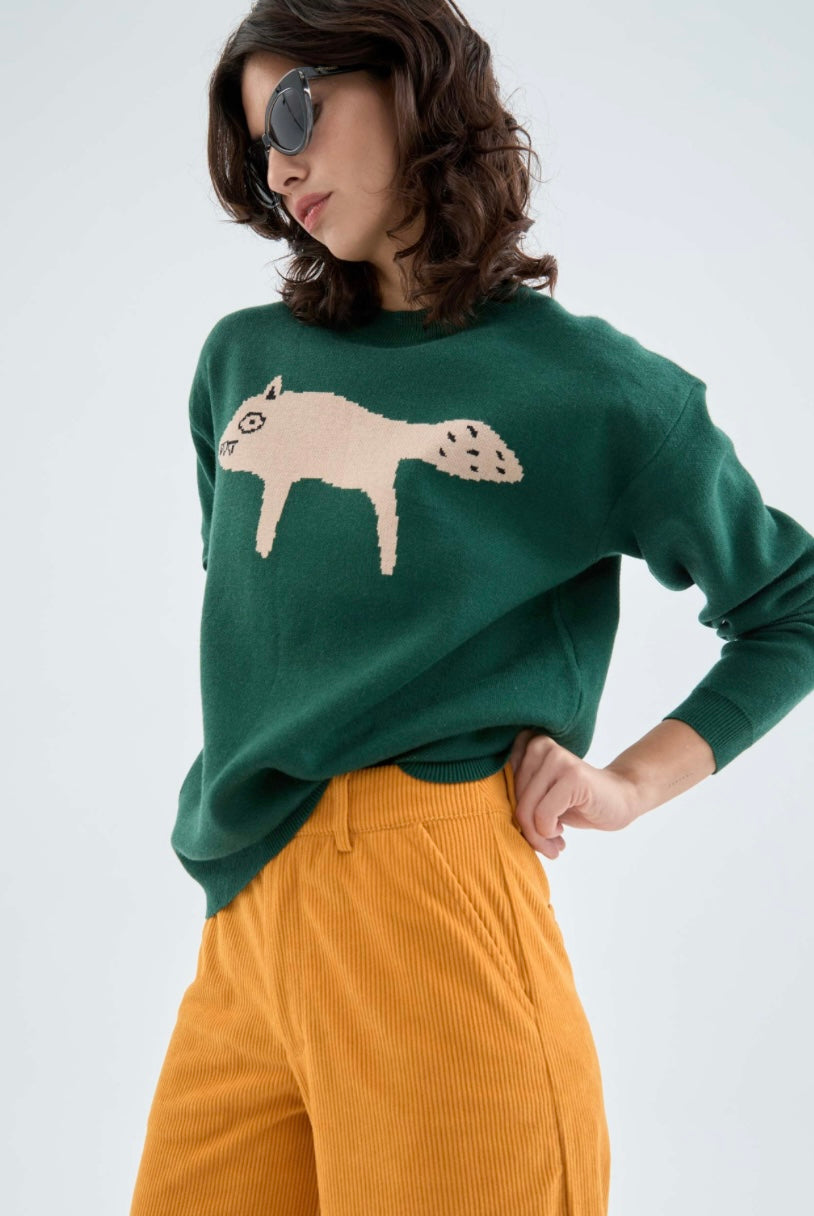 Green Fox? Sweater
