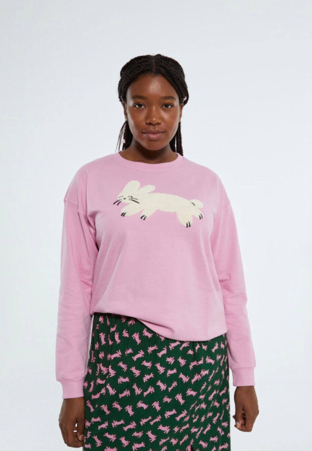 Pink Bunny Sweatshirt