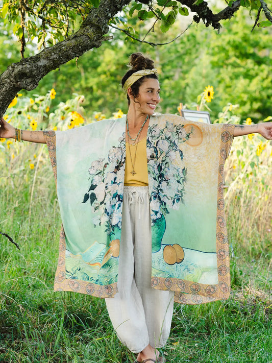I Paint My Dream Van Gogh Kimono