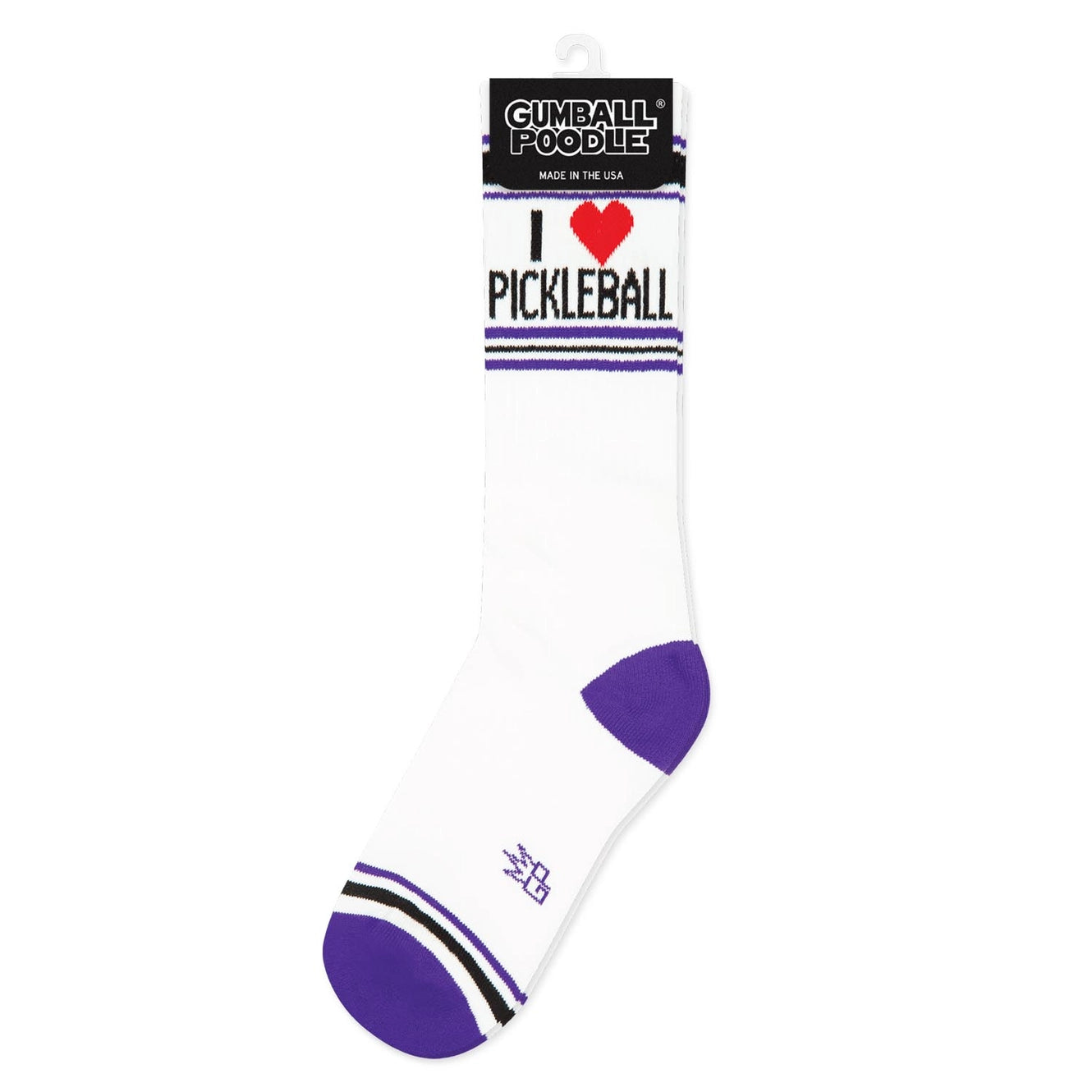 I ❤️ Pickleball Gym Crew Socks