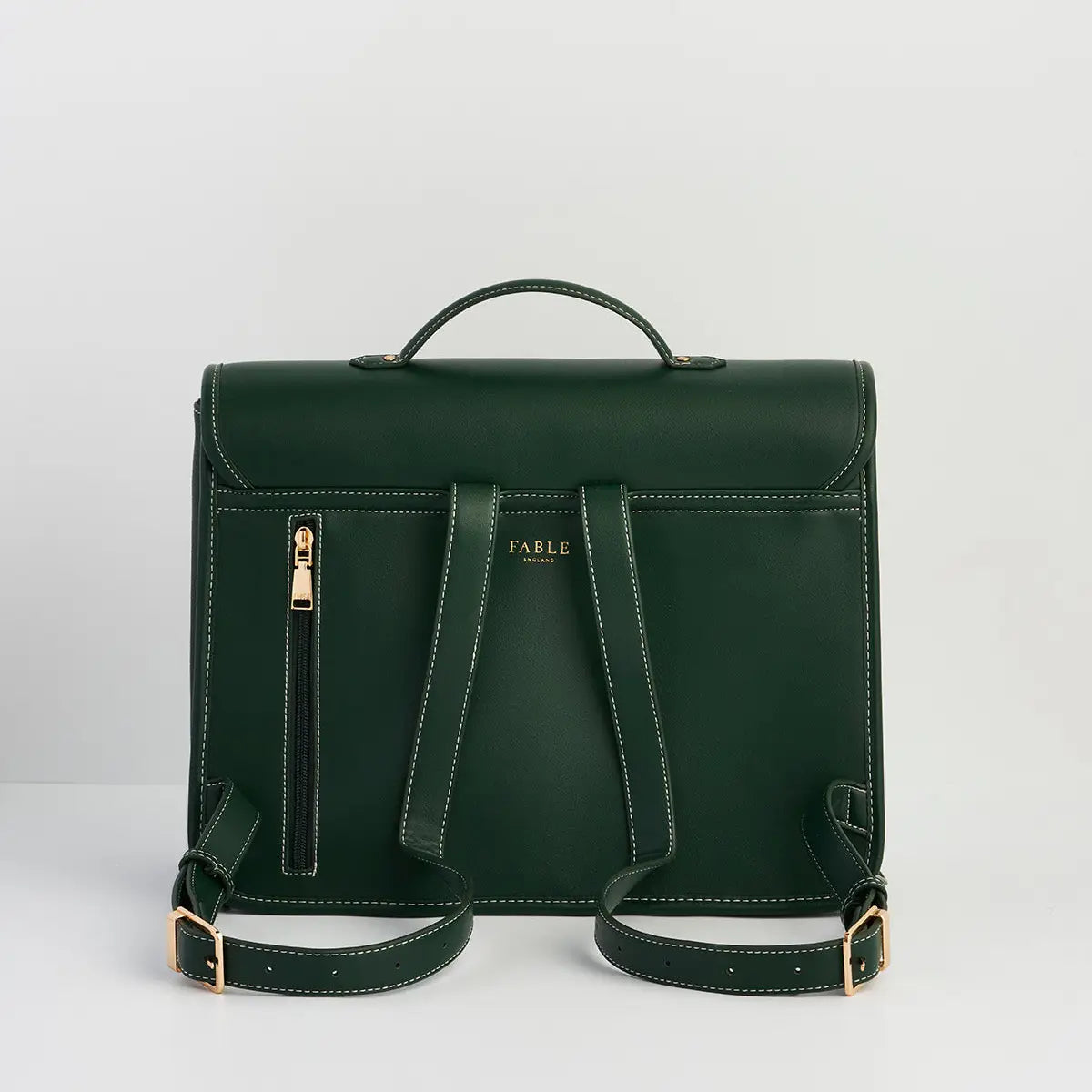 Into the Woods Green Large Satchel Backpack by Fable England