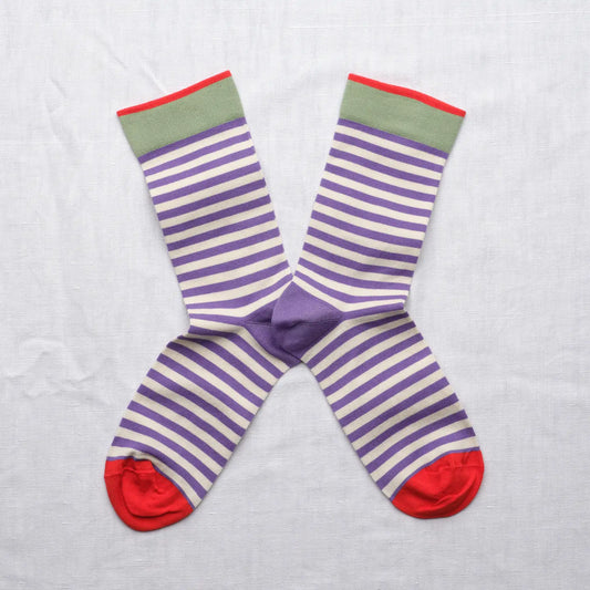 Iris Stripe Socks