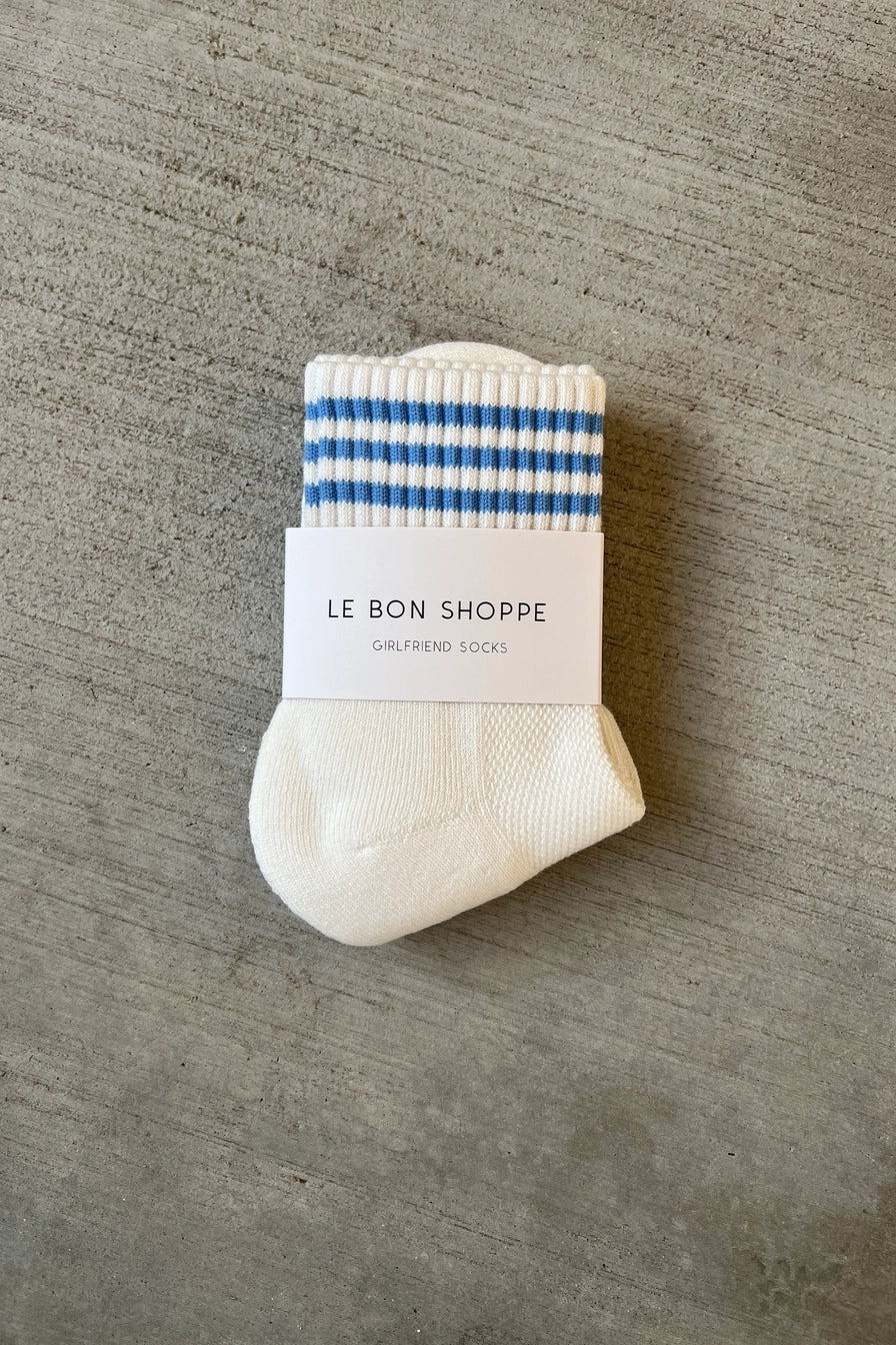 Ivory Girlfriend Socks by Le Bon Shoppe
