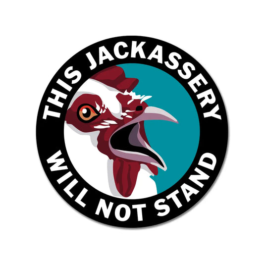 Jackassery Vinyl Sticker