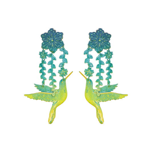 Jardin De Paradis Earrings