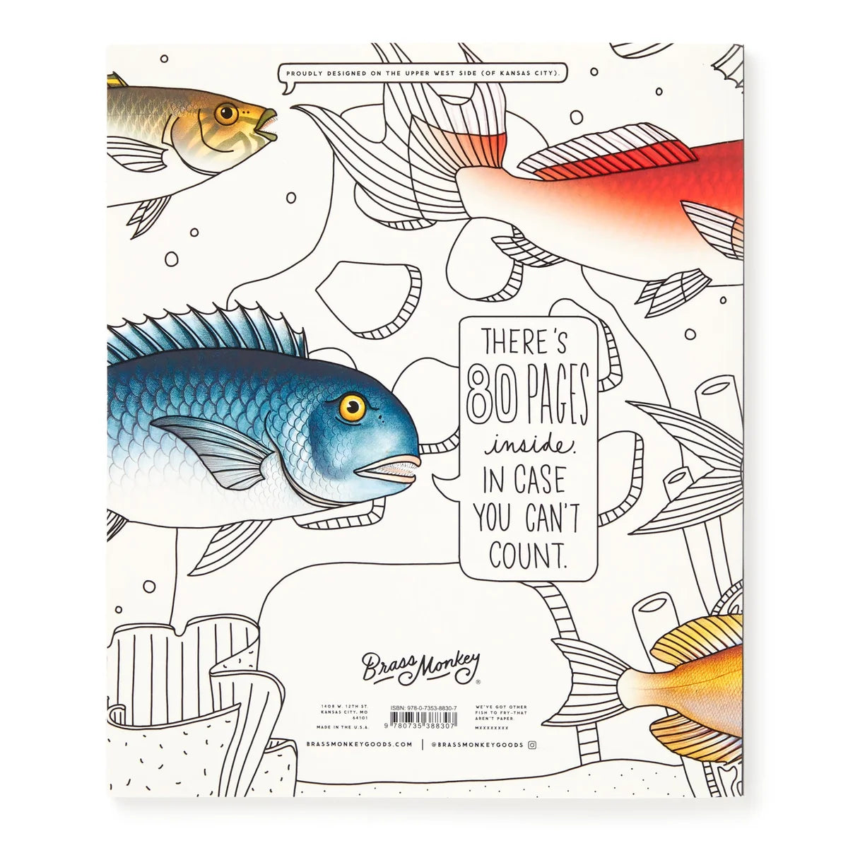 Judgy Fish Coloring Book