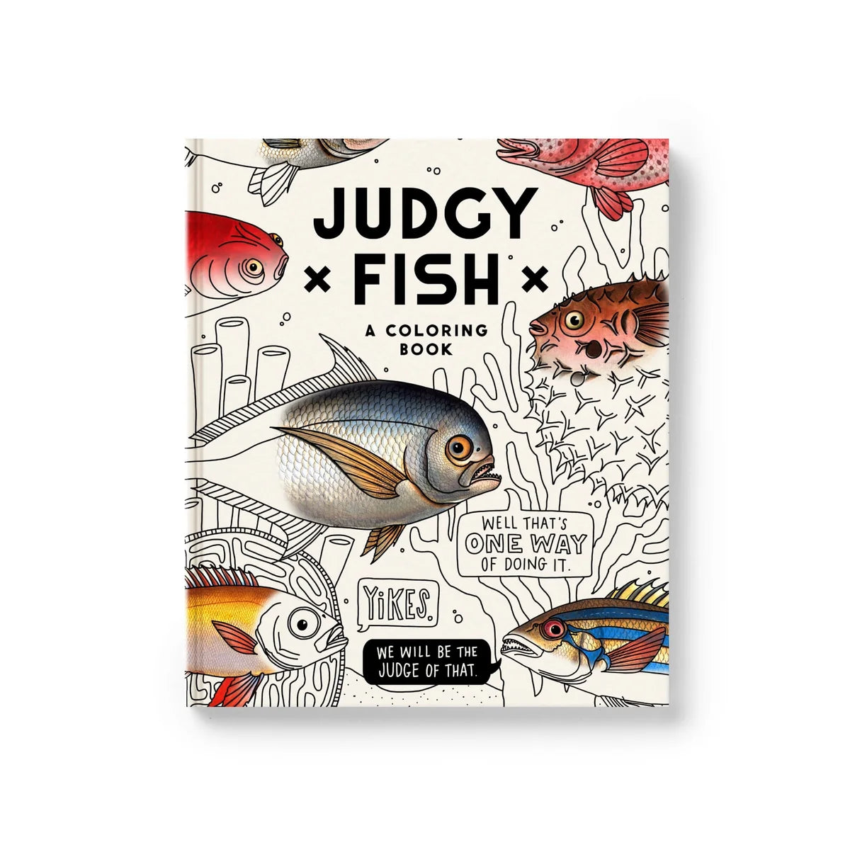 Judgy Fish Coloring Book