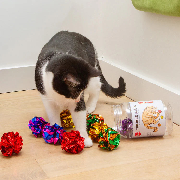 Kiko Cat Crinkle Balls