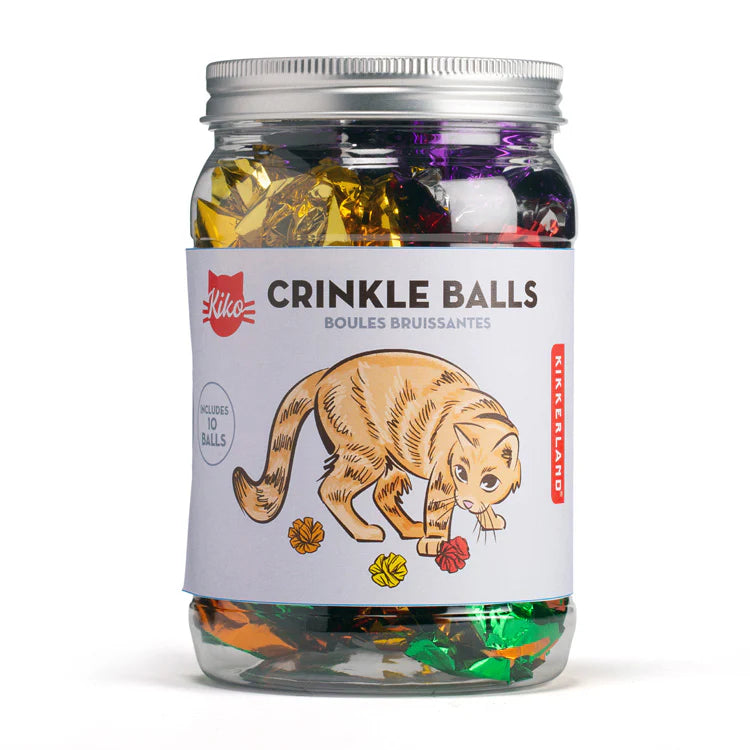 Kiko Cat Crinkle Balls