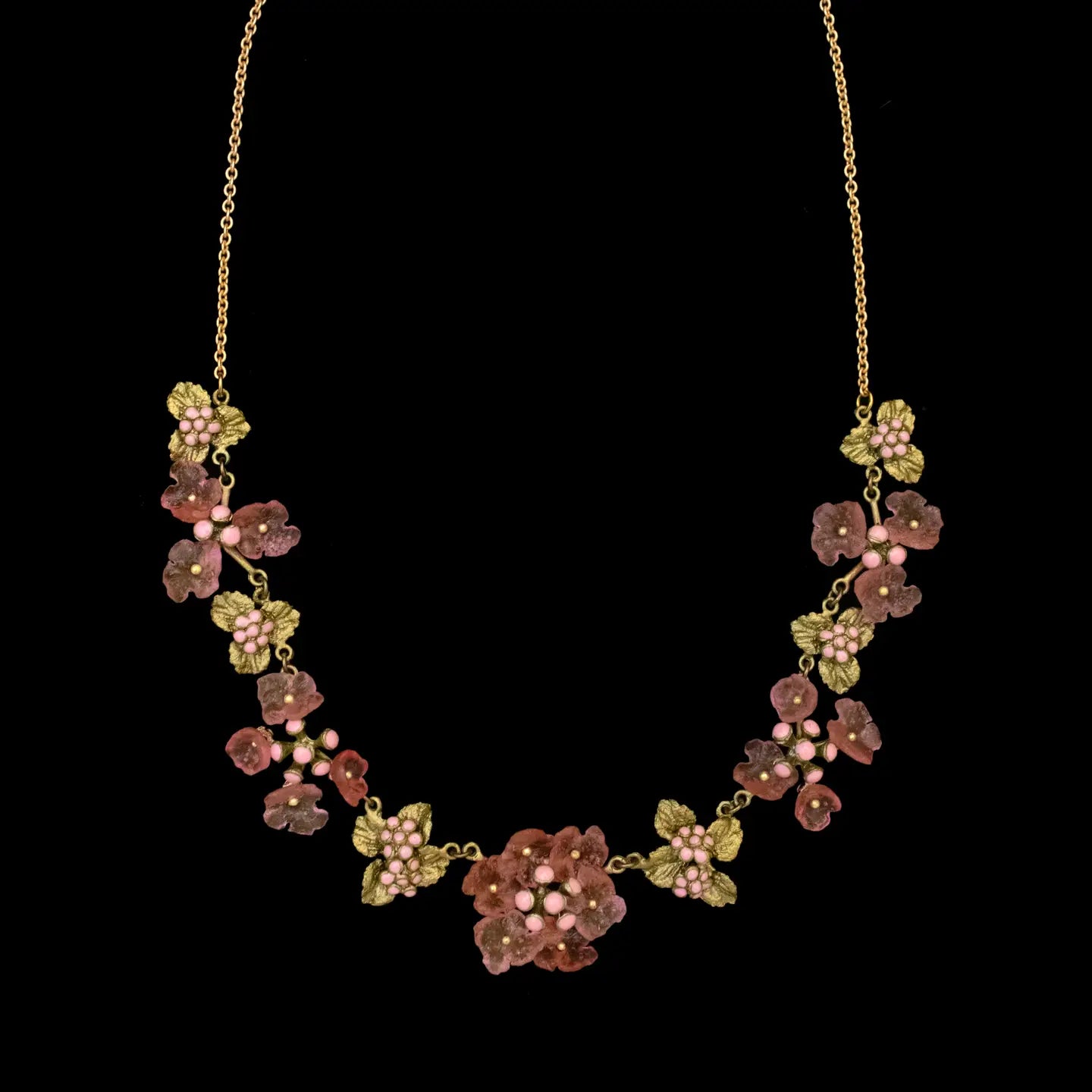 Lantana Statement Necklace by Michael Michaud