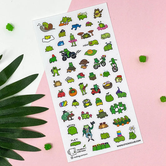 Little Frogs Sticker Sheet