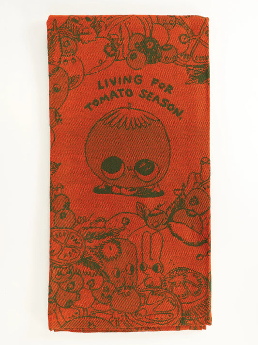 Living For Tomato Season Dish Towel