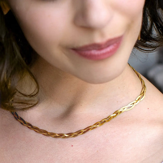 Loom Necklace - 18K Gold Plated