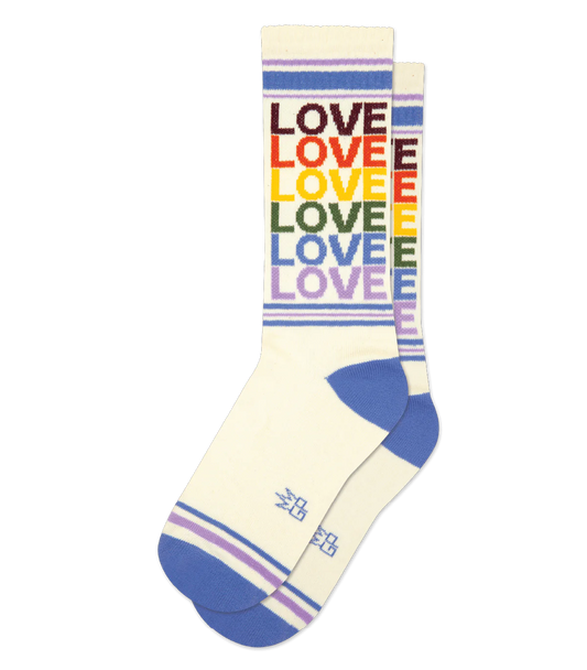 Love Vintage Rainbow Socks