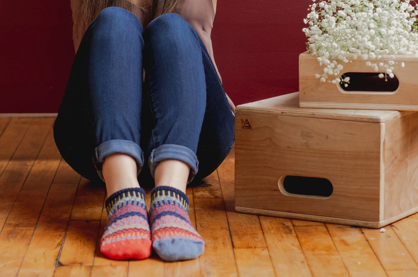 Masala Ankle Socks by Solmate Socks