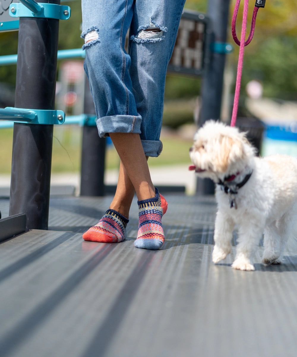 Masala Ankle Socks by Solmate Socks
