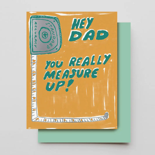 Measure Up Dad Card