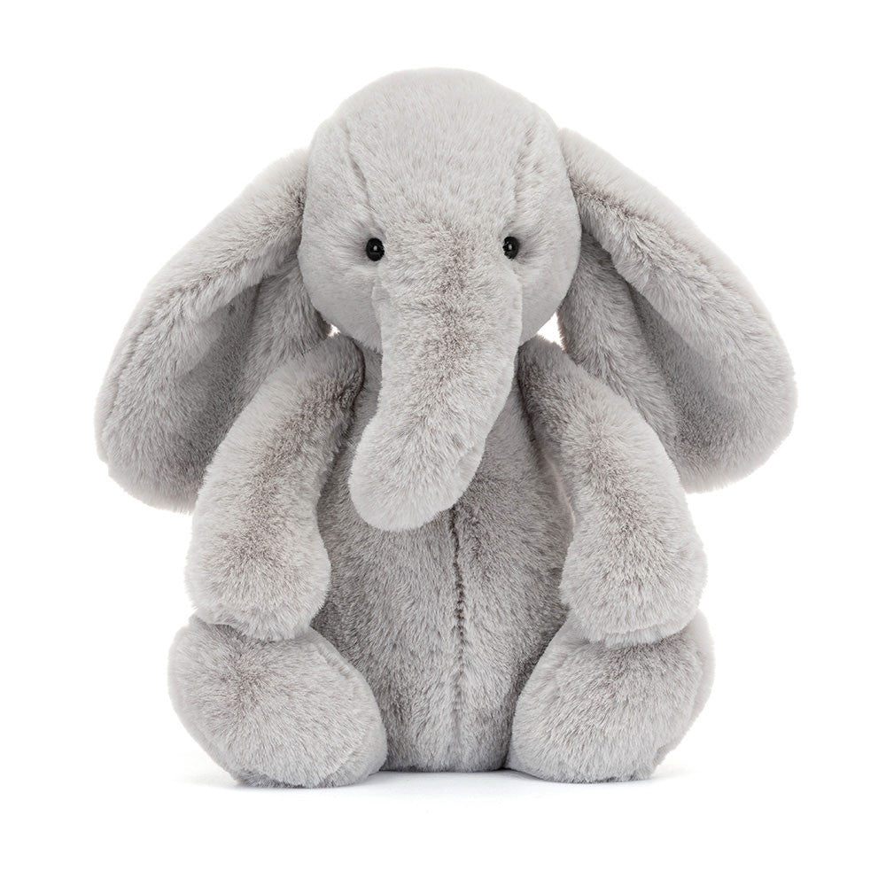Medium Bashful Luxe Elephant Thuddeus by Jellycat