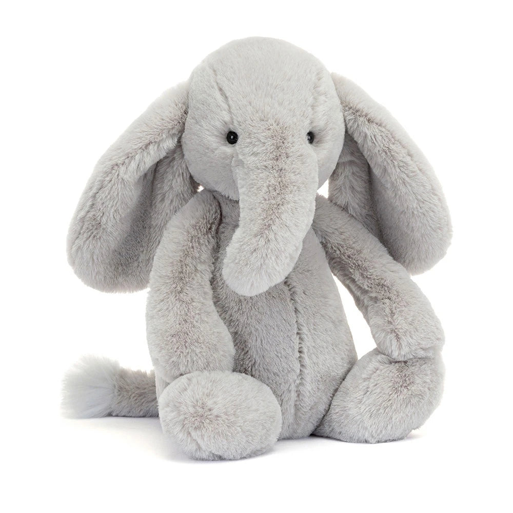 Medium Bashful Luxe Elephant Thuddeus by Jellycat