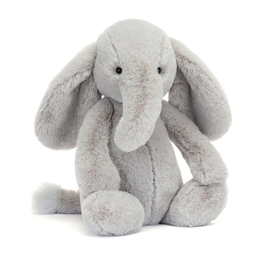 Medium Bashful Luxe Elephant Thuddeus by Jellycat