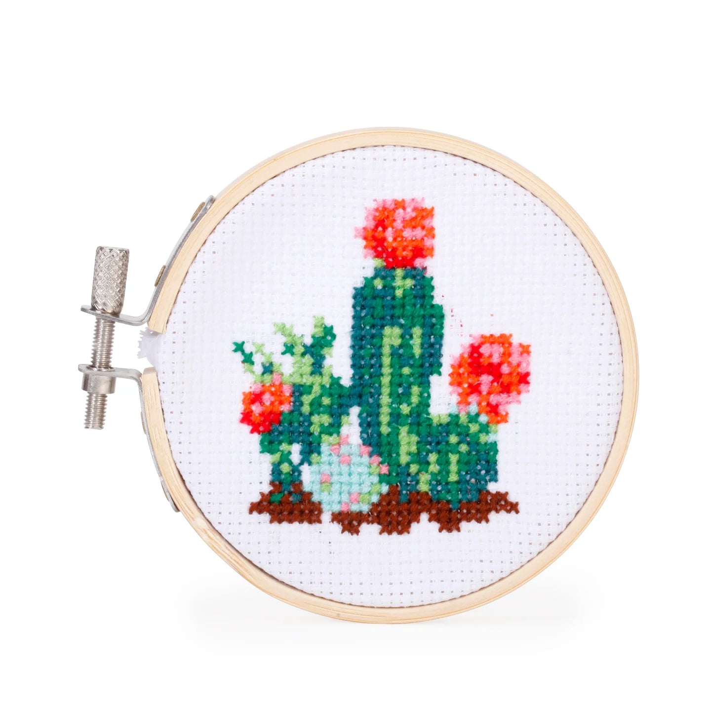 Cactus Mini Cross Stitch Kit