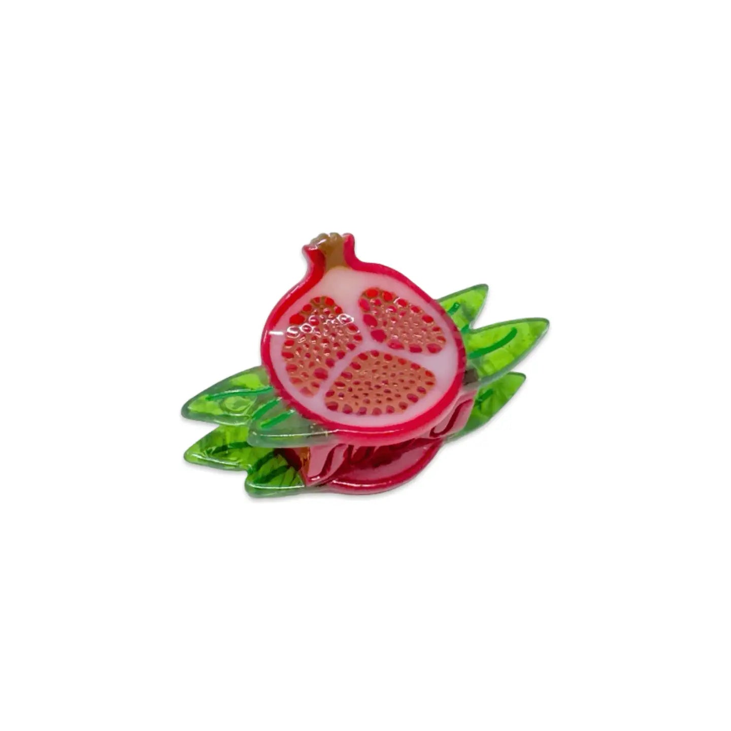 Mini Pomegranate Hair Claw Clip