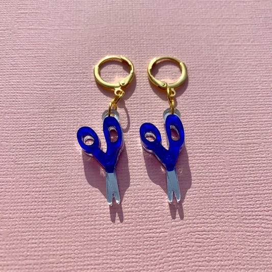 Mini Scissors Earrings