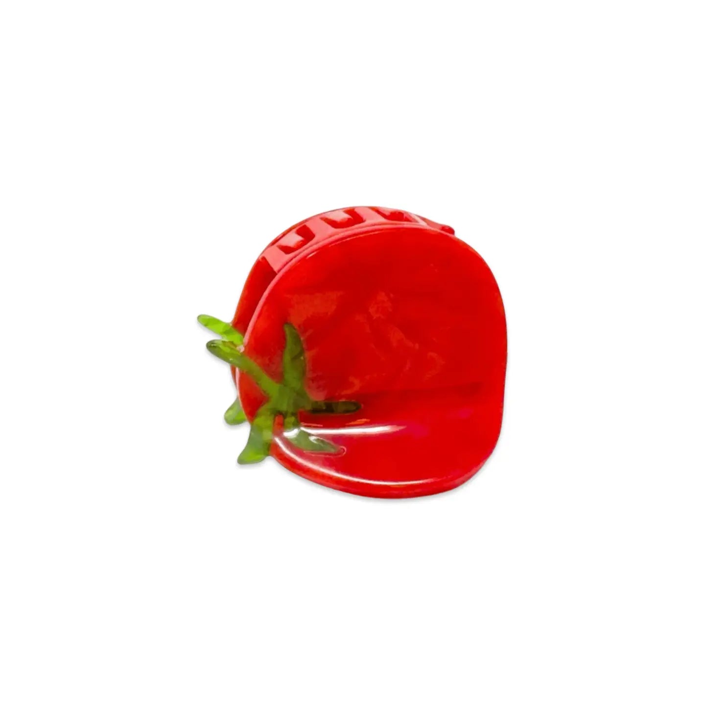 Mini Tomato Hair Claw Clip