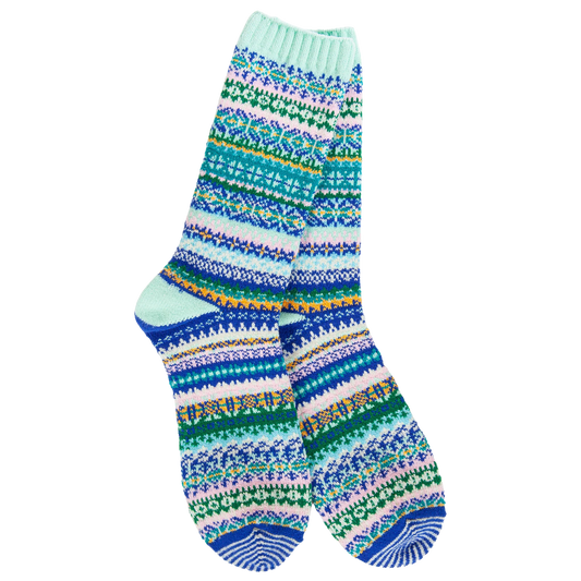 Mint Weekend Nordic Crew Socks