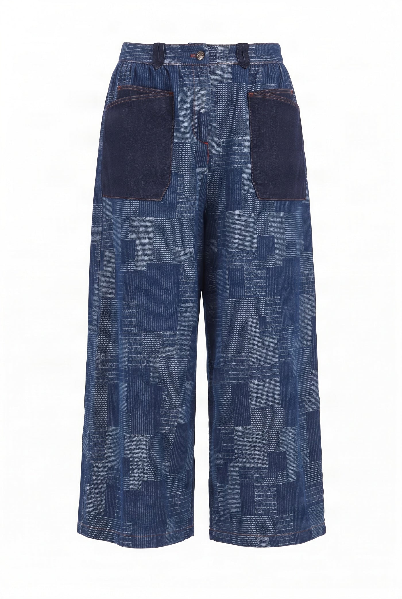 Mollie Artisanal Denim Trousers by Komodo
