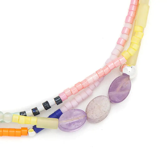 Moonlight Magic Mixed Media Bracelet