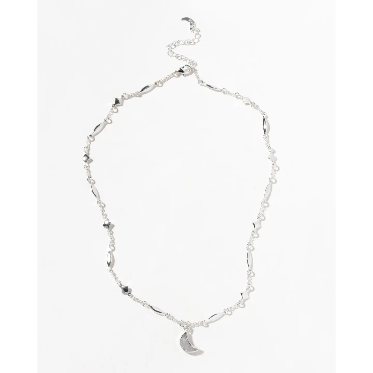 Moonstone Dolce Luna Necklace- Silver