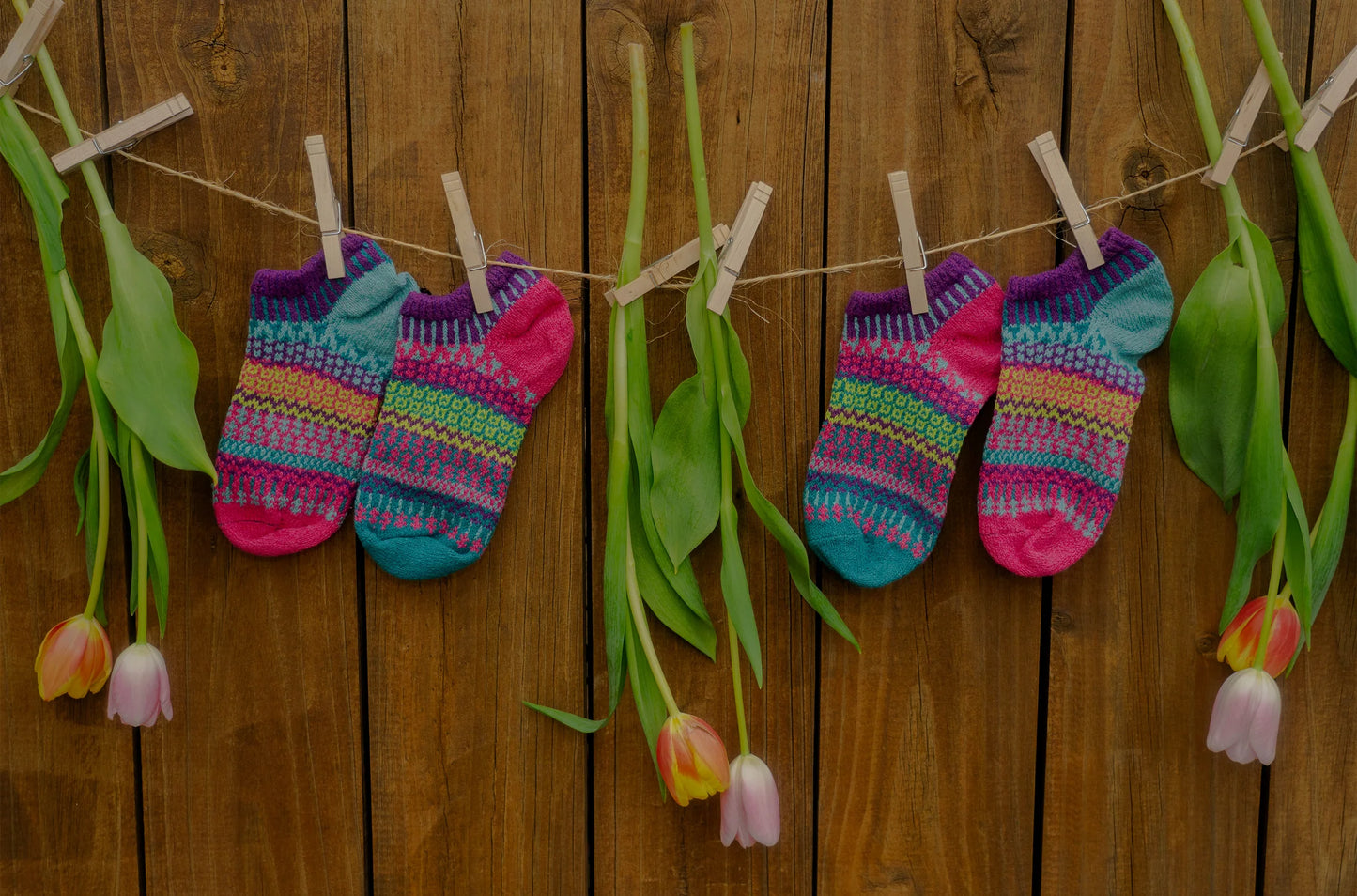 Morning Glory Ankle Socks by Solmate Socks
