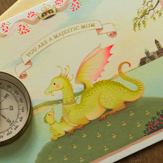 Mother's Day Dragons Greeting Card