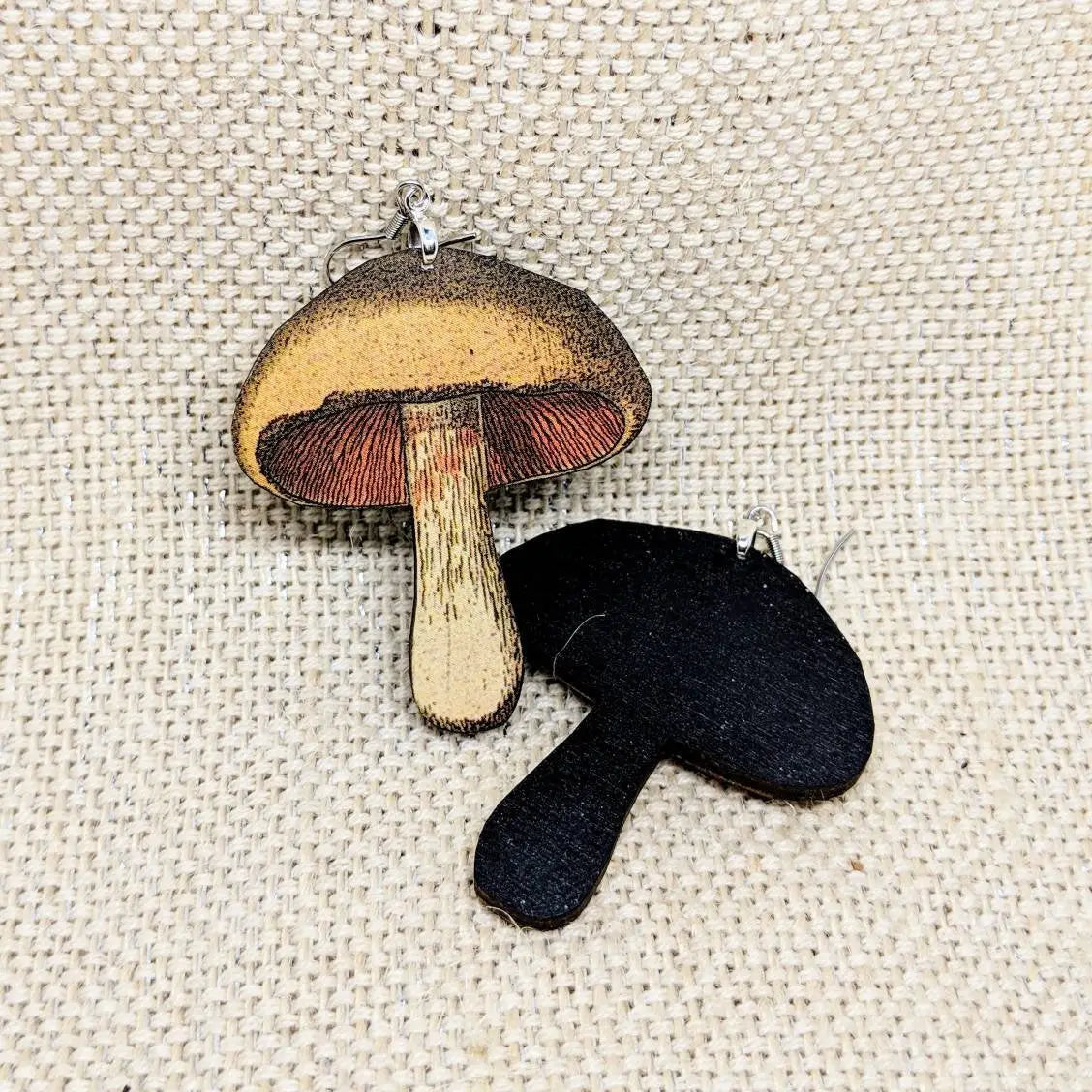 Mushroom Earrings