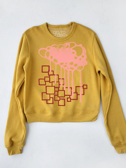 Mustard Painless Sweatshirt by Go To Devil