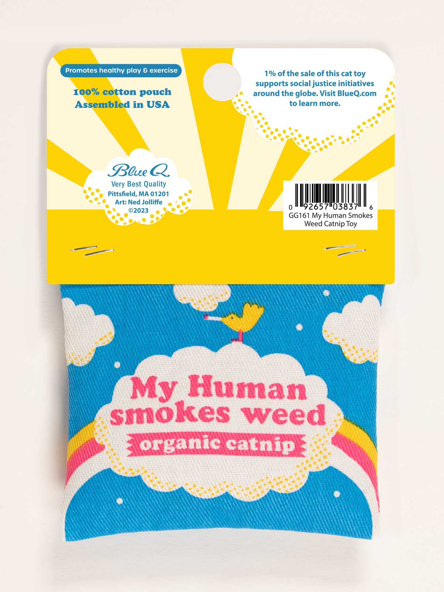 My Human Smokes Weed Catnip Toy